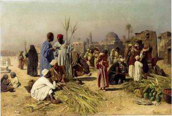 unknow artist Arab or Arabic people and life. Orientalism oil paintings  383 Norge oil painting art